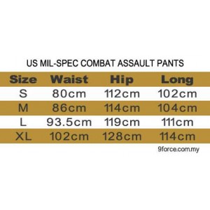 HIGH QUALITY US MIL-SPEC COMBAT PANTS - Pants303